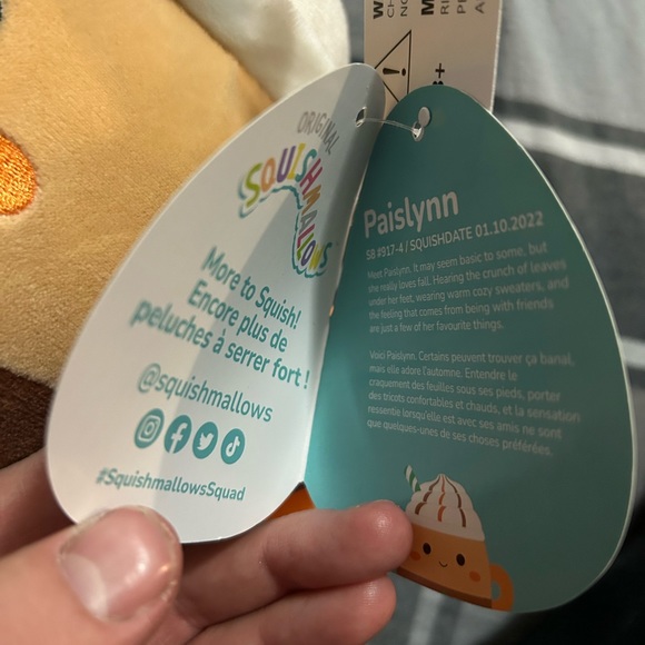 Squishmallow Paislynn 8” - Picture 4 of 8